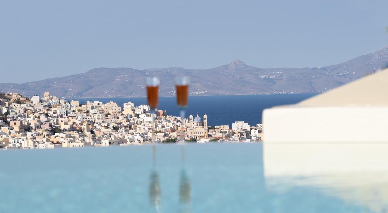 Dipolis Luxury Apartments Syros Episkopion  المظهر الخارجي الصورة