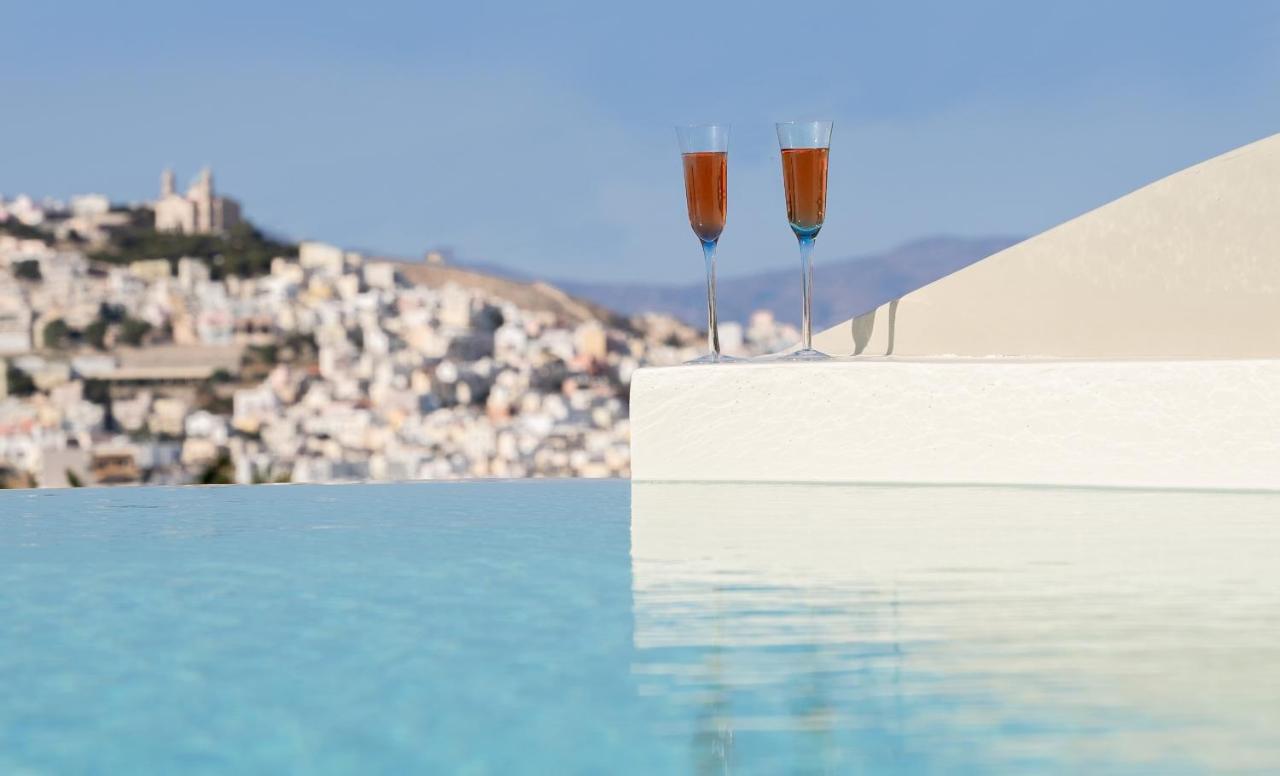 Dipolis Luxury Apartments Syros Episkopion  المظهر الخارجي الصورة